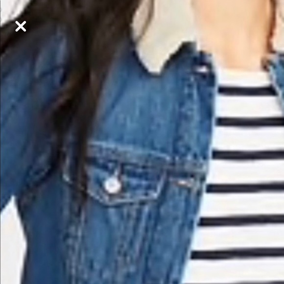 Jean jacket - Sherpa lined with tag Small - Picture 3 of 3